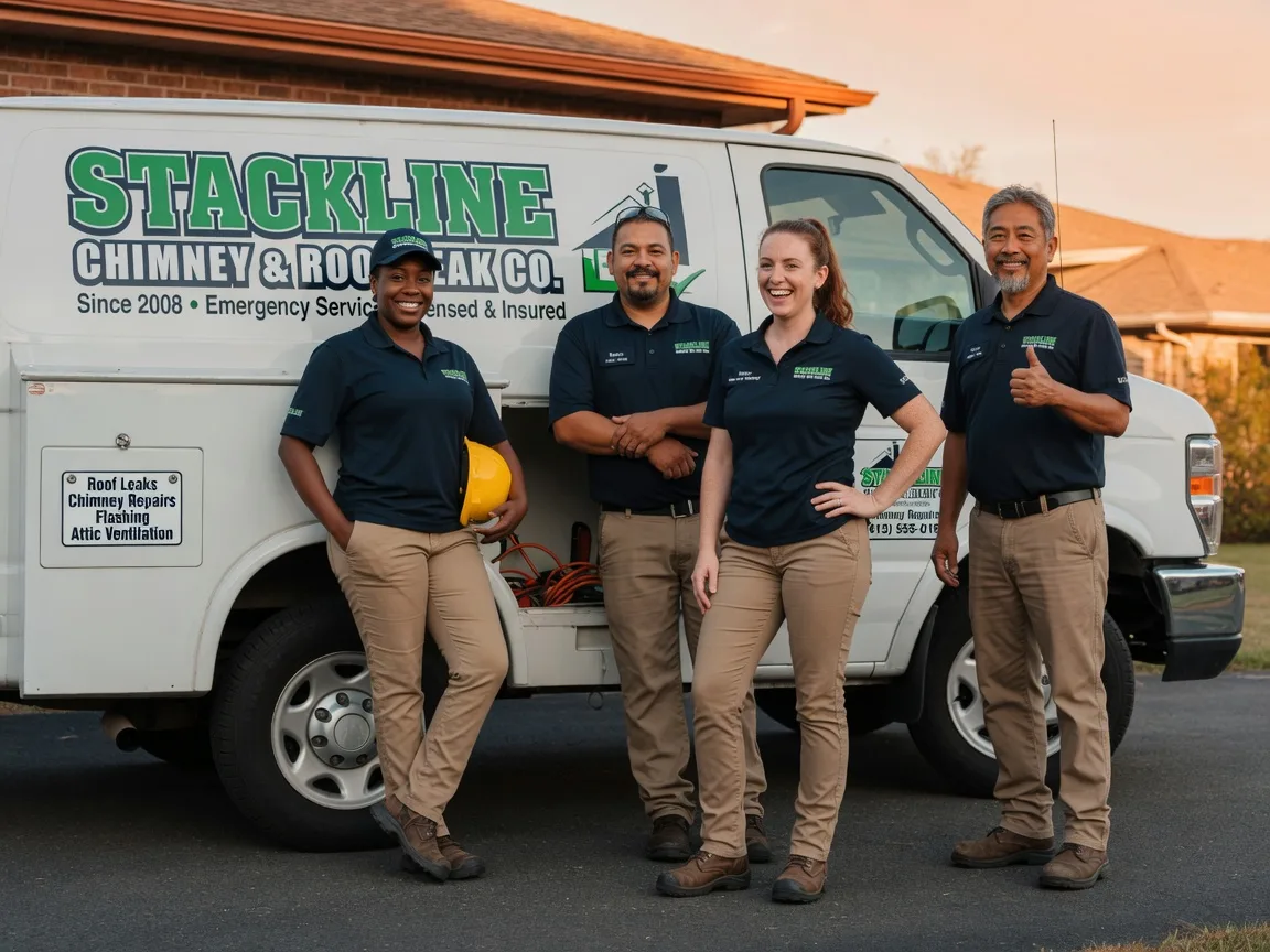 Chimney flashing repair company in Spray, OR